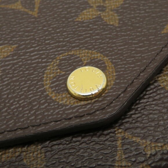 LOUIS VUITTON Brown Monogram Wallet - Picture 10 of 10